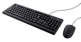 Trust Primo tastatur Mus inkluderet Universel USB QWERTY US engelsk Sort