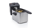 Tristar FR-6919 frituregryde Enkelt 2 L Enkeltstående 800 W Sort, Rustfrit stål
