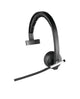 Logitech H820e Headset Trådløs Kontor/Callcenter Opladningsstativ Sort