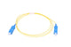 Extralink PATCHCORD SC/UPC-SC/UPC SM G.657A SIMPLEX 900UM 1M InfiniBand og fiberoptisk kabel FTTH Gul