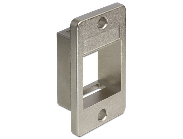 DeLOCK 86213 stikkontakt Metallic