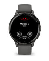 Garmin Venu 3S 3,05 cm (1.2") AMOLED 41 mm Digital 390 x 390 pixel Berøringsskærm Grå Wi-Fi GPS (satellit)