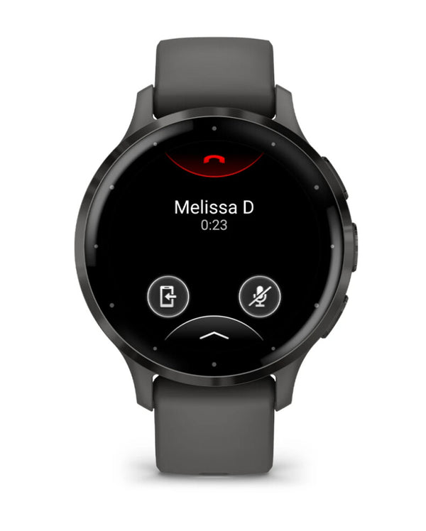 Garmin Venu 3S 3,05 cm (1.2") AMOLED 41 mm Digital 390 x 390 pixel Berøringsskærm Grå Wi-Fi GPS (satellit)