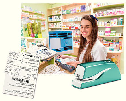 Leitz NeXXt Elektrisk hæftemaskine WOW, kontaktløs, 10 ark