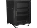 SANUS CFR2115 15U Fritstående reol Sort