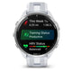 Garmin Forerunner 965 3,56 cm (1.4") AMOLED 47 mm Digital 454 x 454 pixel Berøringsskærm Hvid Wi-Fi GPS (satellit)