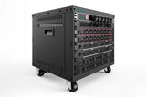 Digitus DN-48000 stativ 8U Fritstående reol Sort