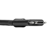 Targus ACC1122GLX USB-kabel USB 3.2 Gen 1 (3.1 Gen 1) 1,8 m USB C Sort