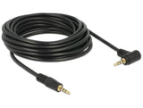 DeLOCK 84743 lydkabel 5 m 3.5mm Sort
