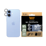 PanzerGlass ® Hoops® Kameralinsebeskytter Transparent iPhone 16 | 16 Plus