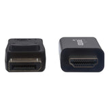 Manhattan 153201 videokabel adapter 1,8 m DisplayPort HDMI Sort