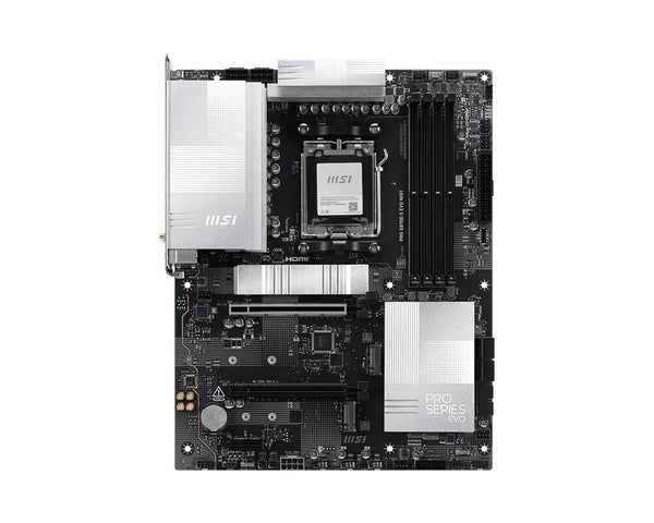 MSI PRO X870E-S EVO WIFI bundkort AMD X870E Sokkel AM5 ATX