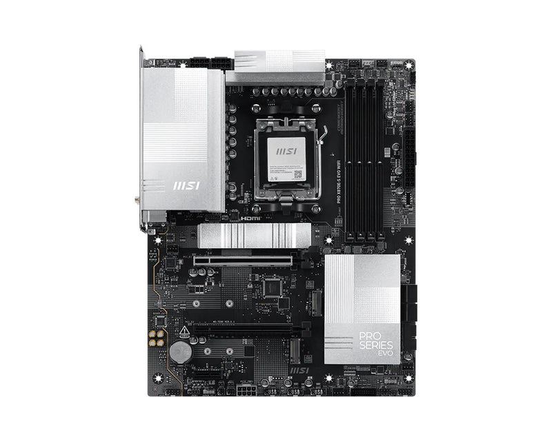 MSI PRO X870E-S EVO WIFI bundkort AMD X870E Sokkel AM5 ATX
