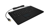 KeySonic KSK-5230 IN (CH) tastatur Kontor USB QWERTZ Schweizisk Sort