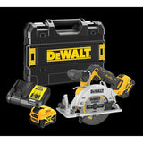 DeWALT DCS512P2-QW transportabel rundsav 14 cm Sort, Gul 3600 rpm