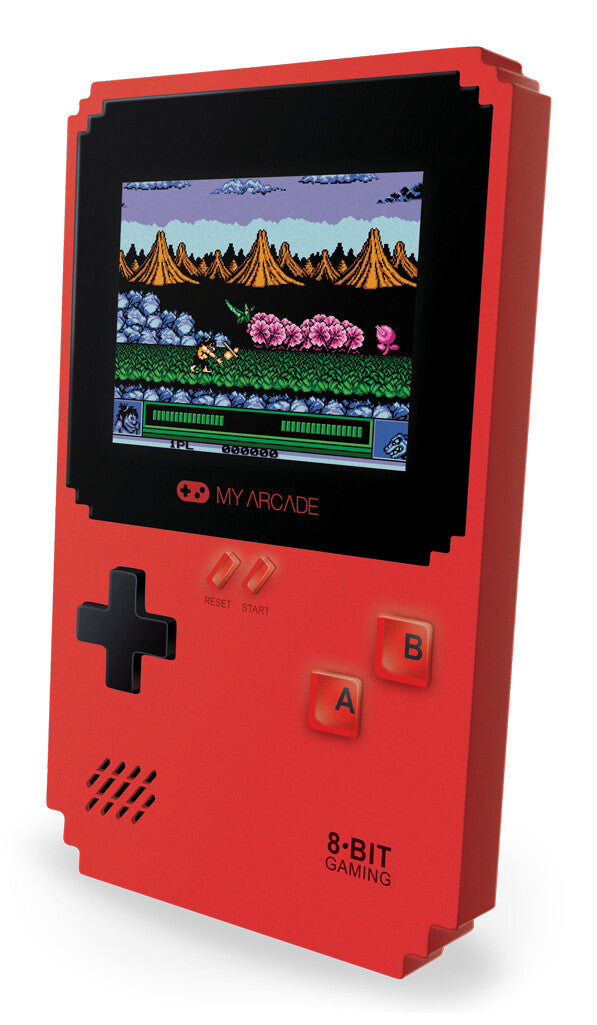 My Arcade Pixel Classic bærbar spilkonsol Sort, Rød