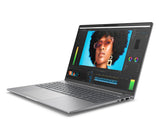 HP ZBook 8 G1i Intel Core Ultra 9 285H Mobil workstation 40,6 cm (16") WQXGA 64 GB DDR5-SDRAM 2 TB SSD NVIDIA RTX 500 Ada Wi-Fi 7 (802.11be) Windows 11 Pro AI Workstation, AI PC Sølv