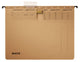 Leitz Alpha hængemappe Pap, Polypropylen (PP) A4 Brun