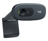 Logitech 960-000694 webcam 3 MP 1280 x 720 pixel USB Grå, Mørkegrå
