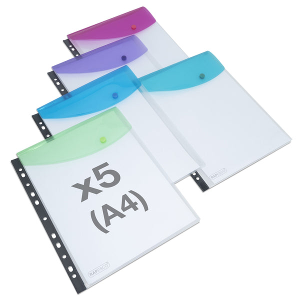 Rapesco 1630 arkbeskytter 210 x 297 mm (A4) Polypropylen (PP) 5 stk