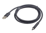 Gembird CCP-USB2-AMCM-10 USB-kabel USB 2.0 3 m USB A USB C 0,48 Gbit/sek. Sort