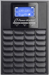 PowerWalker VFI 1000C LCD UPS-enhed Dobbeltkonvertering (online) 1 kVA 800 W 3 AC stikkontakt(er)