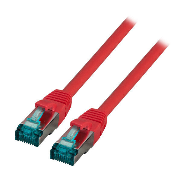 EFB Elektronik MK6001.0,15R netværkskabel Rød 0,15 m Cat6a S/FTP (S-STP)