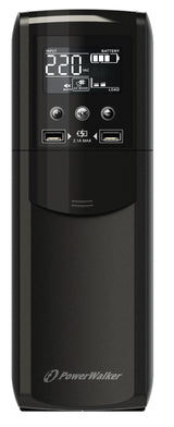 PowerWalker VI 600 CSW UPS-enhed Interaktivt indgangsstik 0,6 kVA 360 W 4 AC stikkontakt(er)