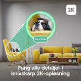 Arlo Essential 3 2K Pan-Tilt-Zoom indendørskamera 2-cam