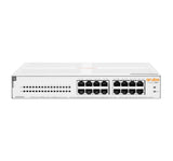 HPE Aruba Networking Aruba Instant On 1430 16G Class4 PoE 124W Ikke administreret L2 Gigabit Ethernet (10/100/1000) Strøm over Ethernet (PoE) 1U Hvid