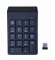 Gembird KPD-W-02 numerisk tastatur Laptop/PC Bluetooth Sort