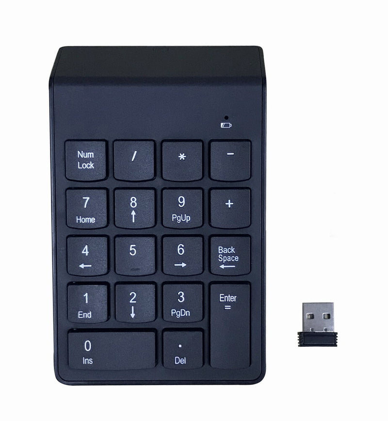 Gembird KPD-W-02 numerisk tastatur Laptop/PC Bluetooth Sort