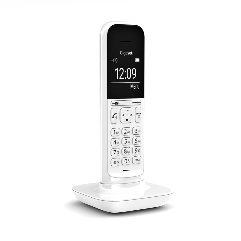 Gigaset CL390 Analog/DECT-telefon Nummervisning Hvid