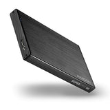 Axagon EE25-XA6 drevkabinet HDD/SSD kabinet Sort 2.5"
