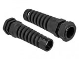 DeLOCK 60349 kabelforskruning Sort Plast 1 stk
