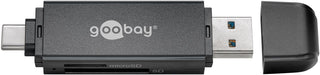 Goobay 58261 kortlæser USB Sort