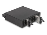 DeLOCK 47129 drive bay panel 13,3 cm (5.25") Opbevaring drev bakke Sort
