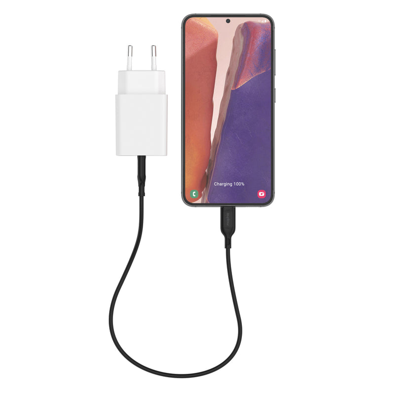 mophie essentials 20W USB-C PD wall adapter Universel Hvid Vekselstrøm Hurtig opladning Indendørs