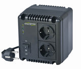 EnerGenie EG-AVR-1001 spændingsregulator 2 AC stikkontakt(er) 140 - 270 V Sort