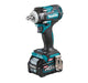 Makita TW004GZ elektrisk skiftenøgle 1/2" 3200 rpm 630 Nm Grøn