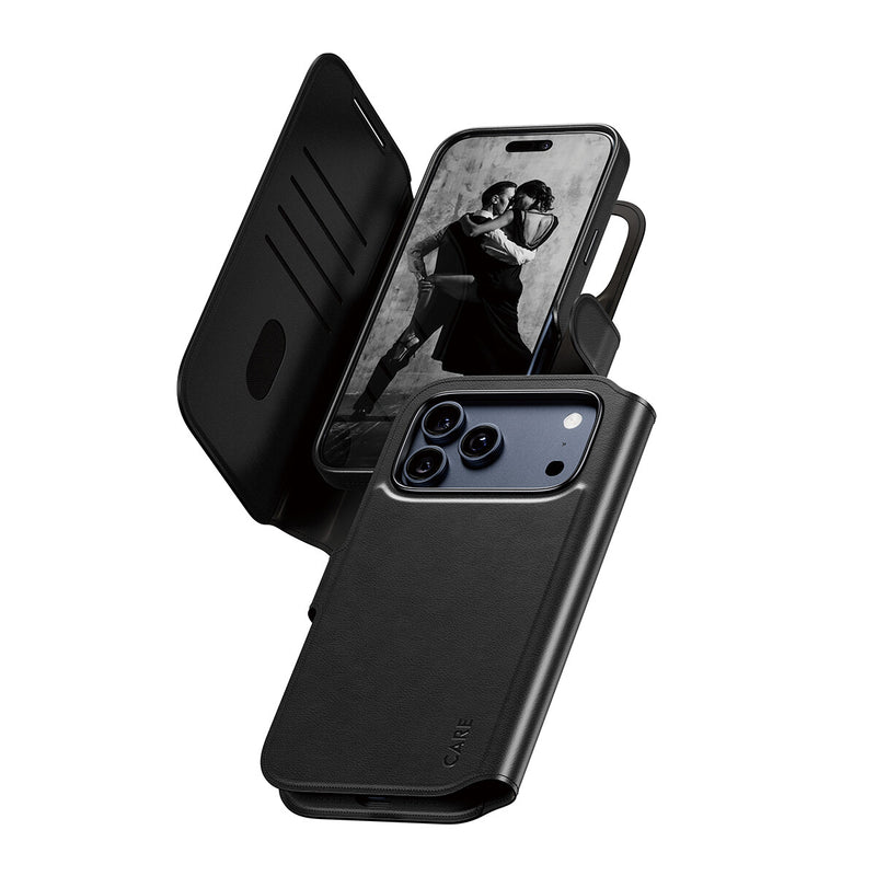 PanzerGlass CARE™ by ® Tango 2-in-1 Wallet Case m. MagSafe iPhone 17 Pro Max