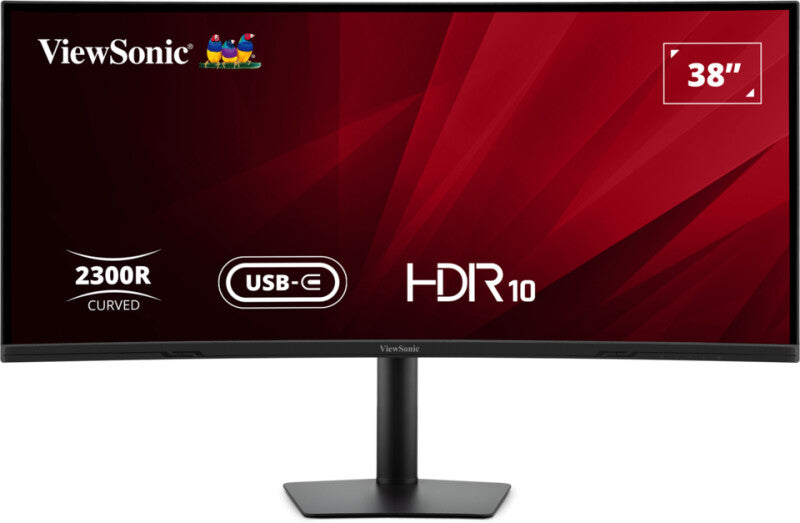 Viewsonic VA3820C computerskærm 96,5 cm (38") 3840 x 1600 pixel Wide Quad HD+ LED Sort
