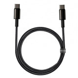 Baseus CATWJ-01 USB-kabel 1 m USB C 100 W Sort