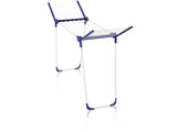 Leifheit Pegasus 120 Solid Compact Fritstående stativ Blå, Hvid