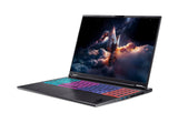 Acer Nitro 16S AI AN16S-61-R9ZH AMD Ryzen AI 9 365 Laptop 40,6 cm (16") WQXGA 32 GB DDR5-SDRAM 1 TB SSD NVIDIA GeForce RTX 5070 Wi-Fi 6E (802.11ax) Windows 11 Home Tysk Sort