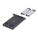 StarTech.com 2M2-REMOVABLE-PCIE drive bay panel Motherboard Sort