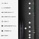 Hisense 65UR9DS 165,1 cm (65") 4K Ultra HD Smart TV Wi-Fi Sort