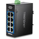 Trendnet TI-GLC80 netværksswitch Ikke administreret Gigabit Ethernet (10/100/1000) Sort