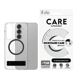PanzerGlass CARE™ by ® Kickstand Case Transparent m. Qi Samsung Galaxy S25+