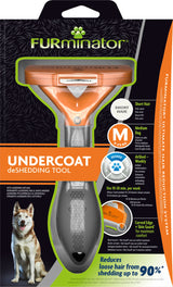FURminator FUR151388 børste & kam til kæledyr Grå, Orange Hund Deshedder